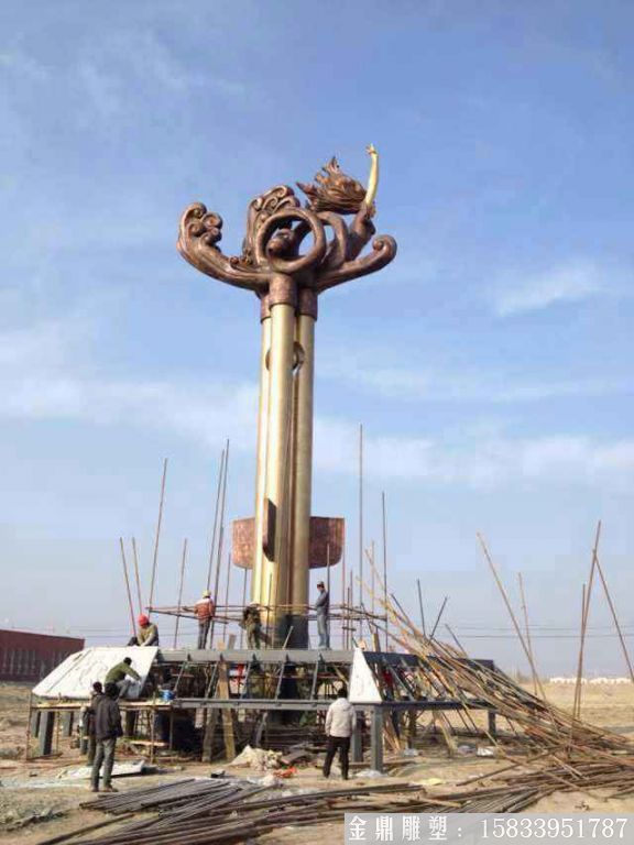 大型銅雕塑，廣場雕塑
